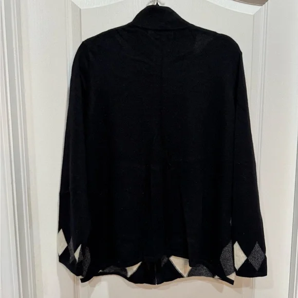 Charter Club Cashmere Zip Front Sweater Size 2X - Picture 4 of 6